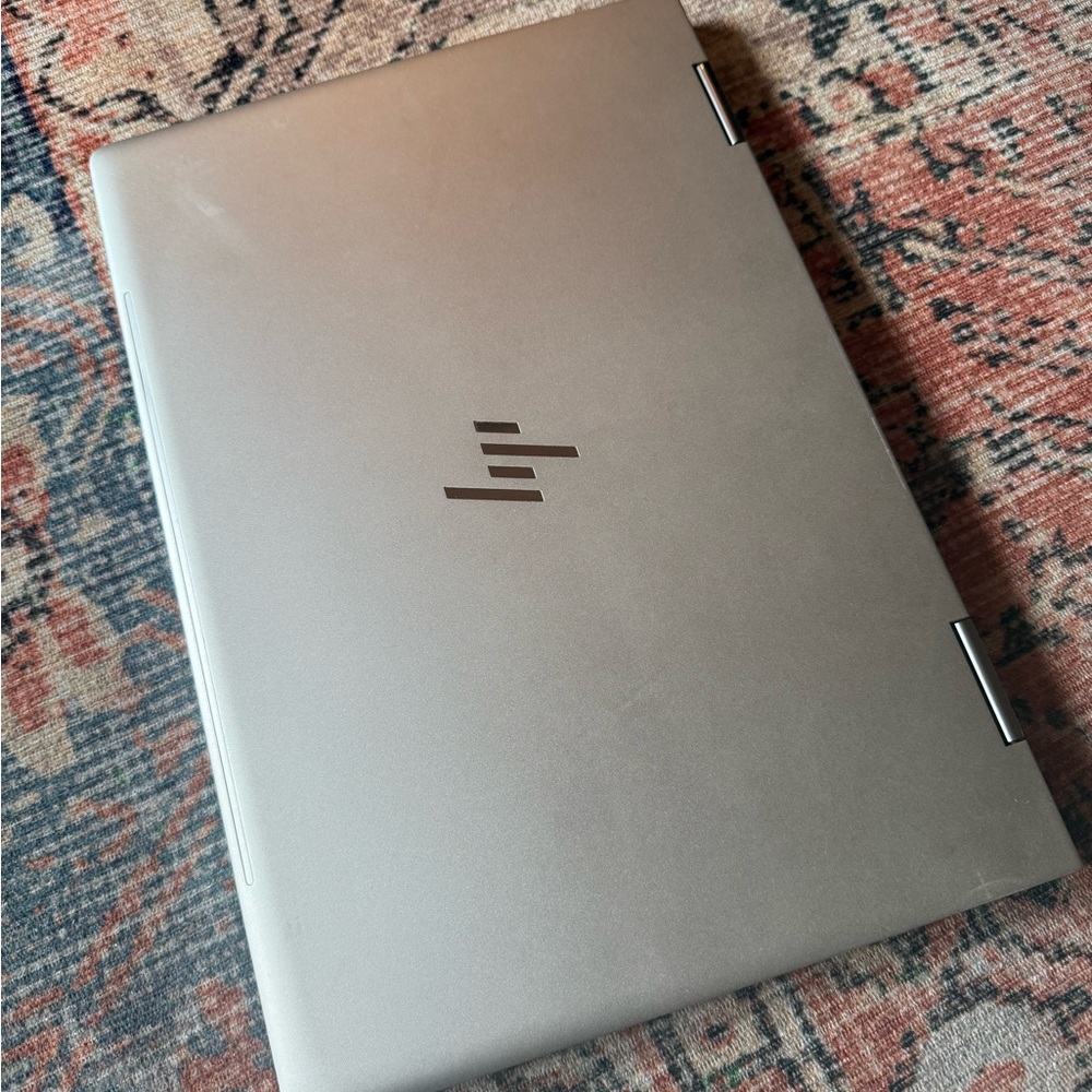HP ENVY x360 Silver Laptop 15.6inch screen